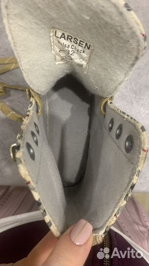 Коньки фигурные для девочки 32 размер