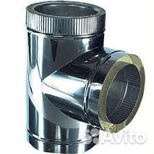 Тройник - сендвич 90 н/о (0,5мм) D150х250