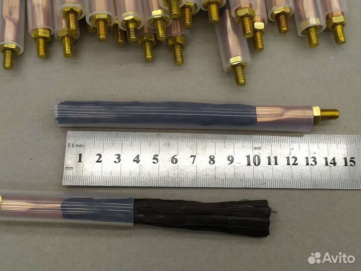 Углеродная кисть для пассивации металла