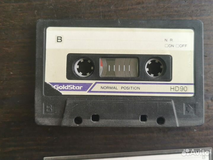 Аудиокассета goldstar hd 90