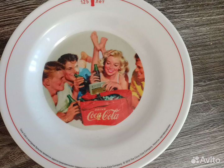 Тарелки Coca-Cola