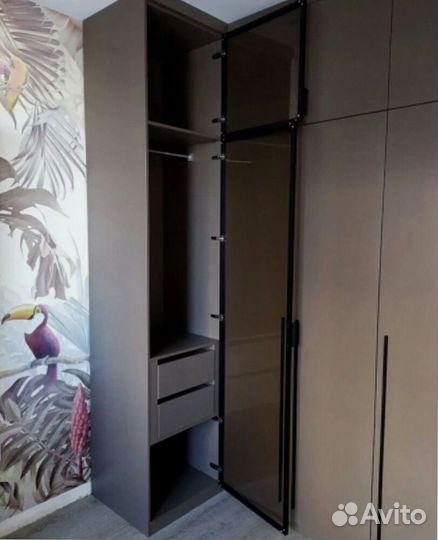 Шкаф на заказ цвет орех