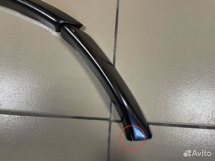 Audi Q7 4L Накладка крыла заднего левого