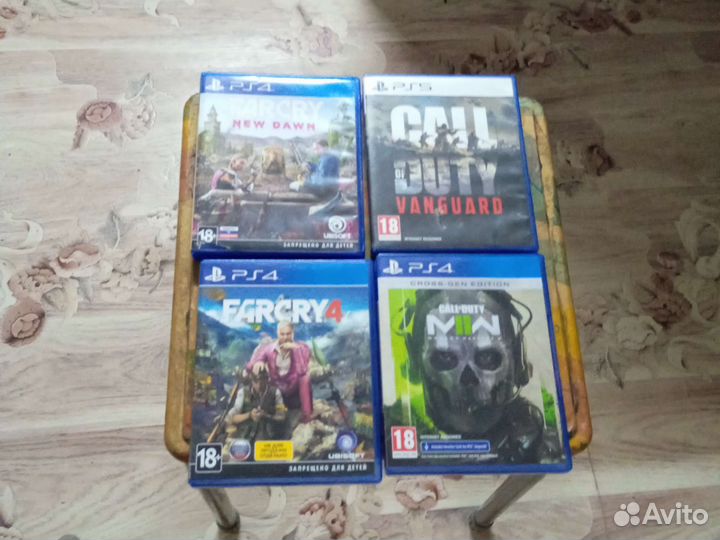 Диски на ps4 и на ps5