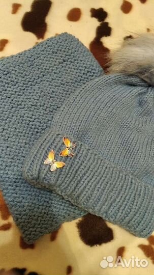 Шапка со снудом
