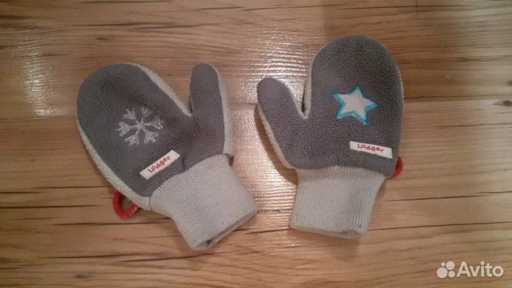 Зимний набор: шапка, варежки, шарф Lodger 1-3 года