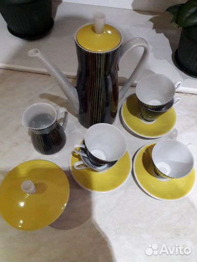 Сервиз кофейный фарфор Германия