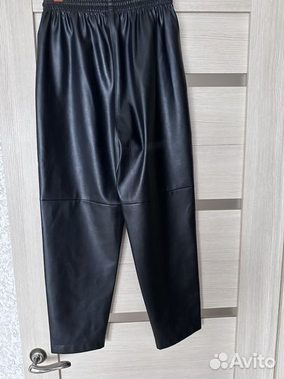 Брюки кожаные