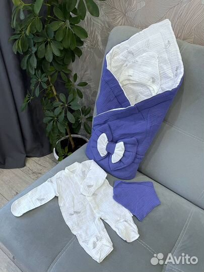 Конверт на выписку муслин 5 в 1