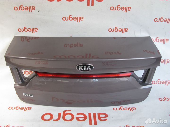 Kia Rio крышка багажника седан 2017+