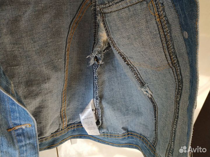 Жилет джинсовый для девочки 140/ Безрукавка