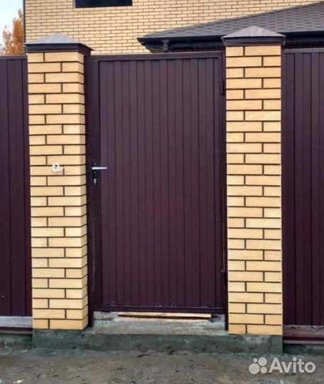 Калитка из профнастила