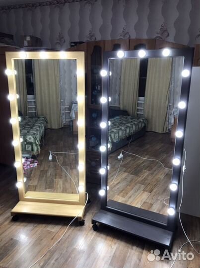 Гримерное Зеркало, с лампочками 180х80