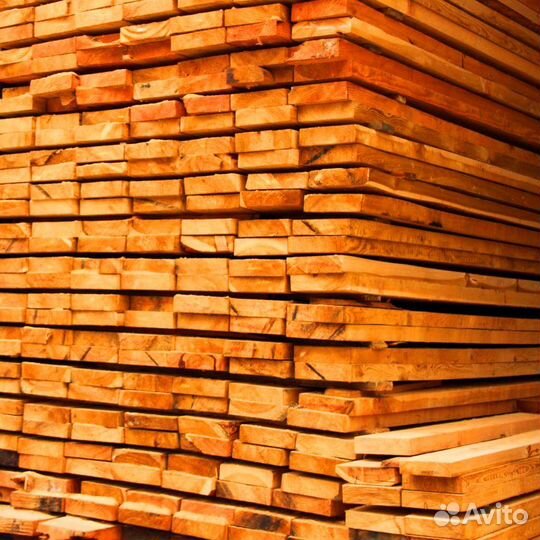 Надежная доска из лиственницы 40х150х6000мм, обрез