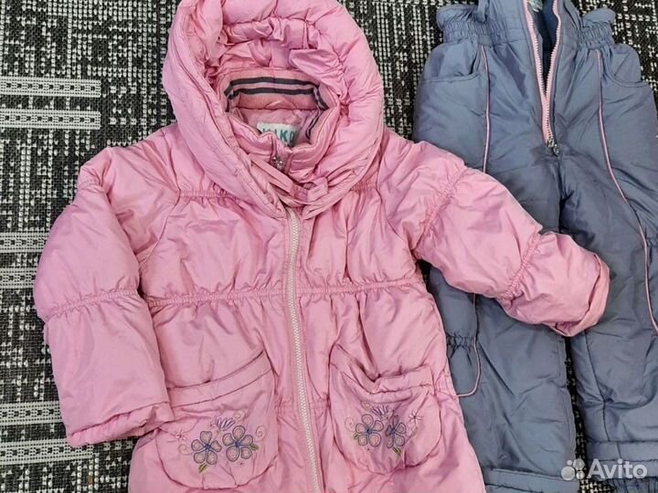 Комплект зимний для девочки 110