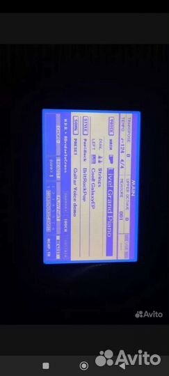 Экран для синтезатора yamaha