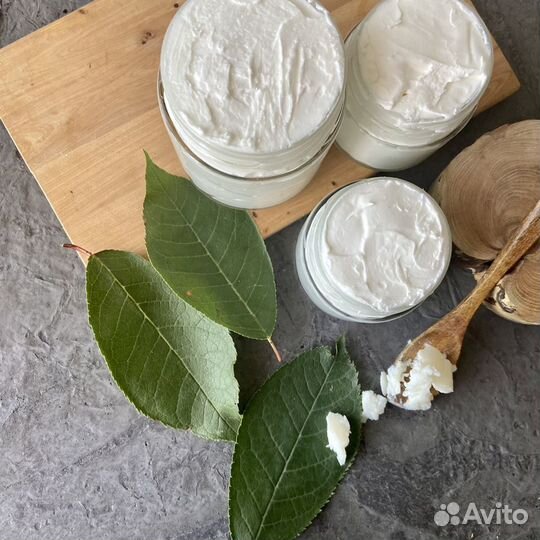 Взбитое масло Ши и массажные плитки для тела