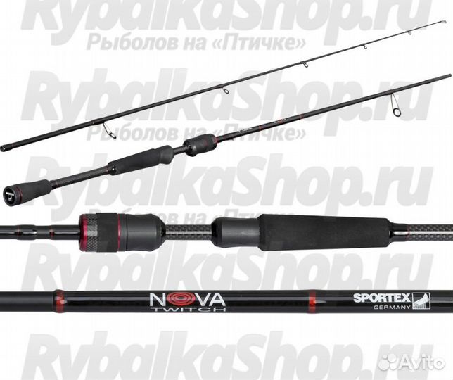 Удилище спиннинговое Sportex Nova Twitch PT2401