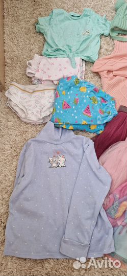 Одежда на девочку рост 104 пакетом