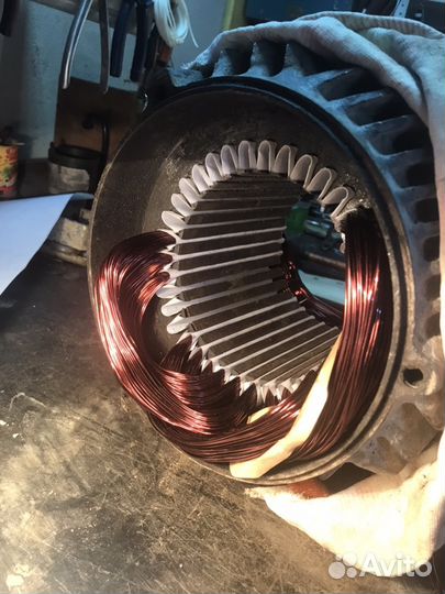 Перемотка,и ремонт электродвигателей