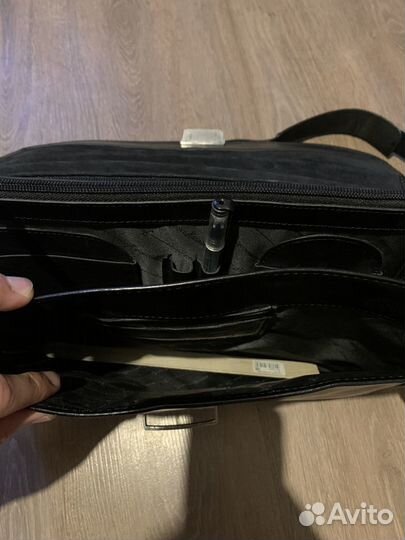 Мужской кожаный портфель бу