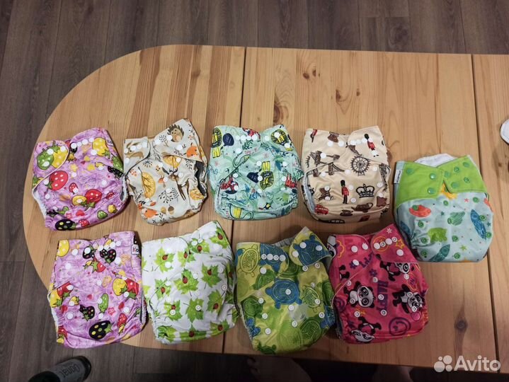 Многоразовые подгузники little fox и gloryes