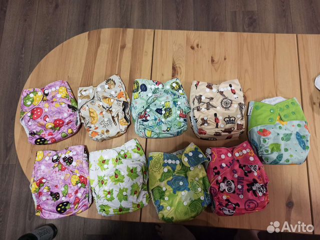 Многоразовые подгузники little fox и gloryes