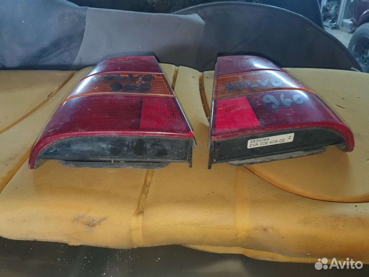 Задние фонари на вольво 1990г