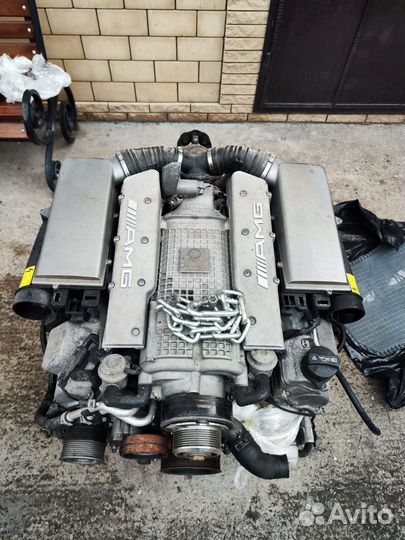 Мотор mercedes 5.5 kompressor amg