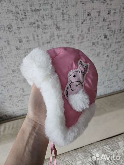 Шапочка зимняя для девочки