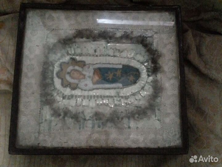 Старинная икона успения пресвятой Богородицы