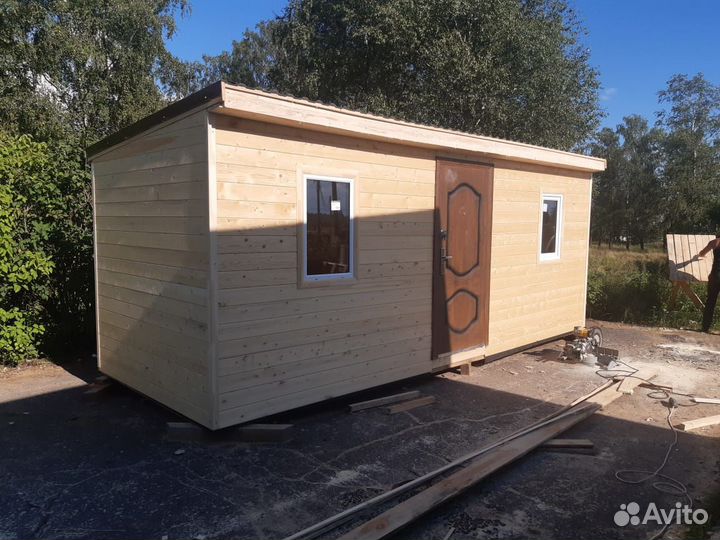 Вагончик, баня, хозблок