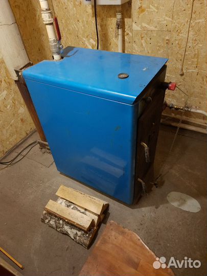 Твердотопливный котел будерус