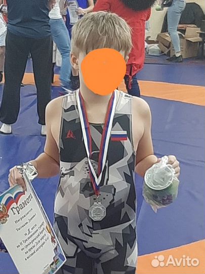 Борцовское трико детское