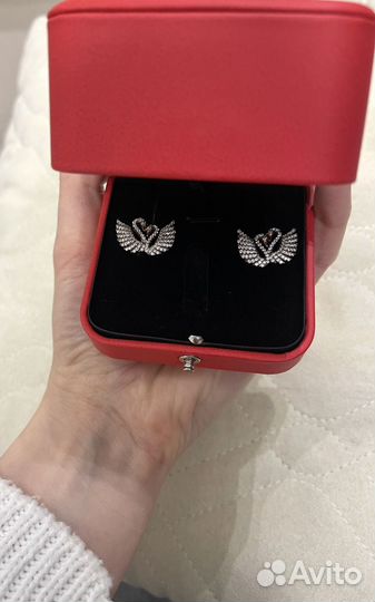 Серьги SL Swarovski