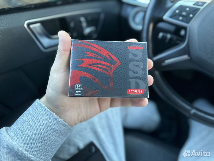 SSD диск Kingspec 512gb Новый Запечатанный