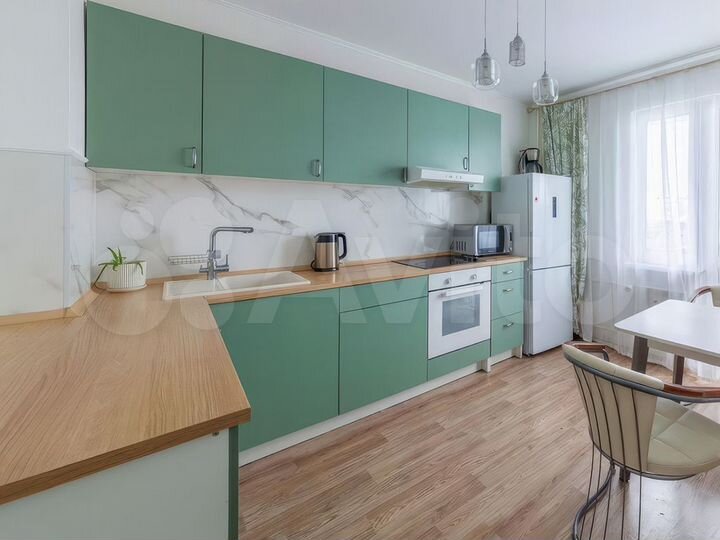 2-к. квартира, 56,5 м², 7/16 эт.