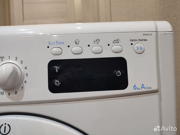 Стиральная машина бу indesit 6 кг wise 6105