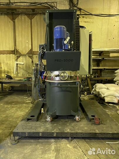 Диссольвер трехосевой