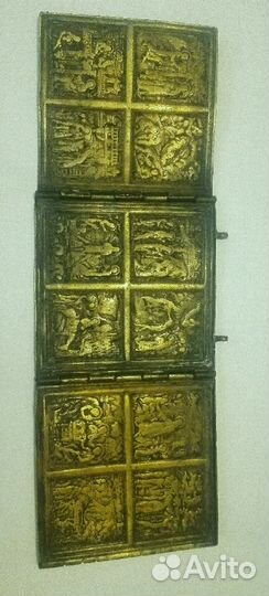 Складень Двунадесятные праздники 3створ