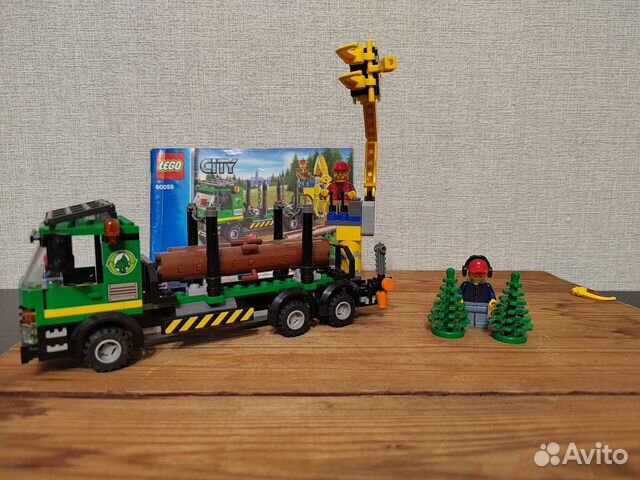 Лего лесовоз (60059) \ Lego Logging truck (60059) купить в Санкт ...