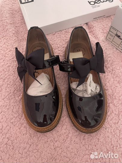 Туфли школьные черные 32 betsy