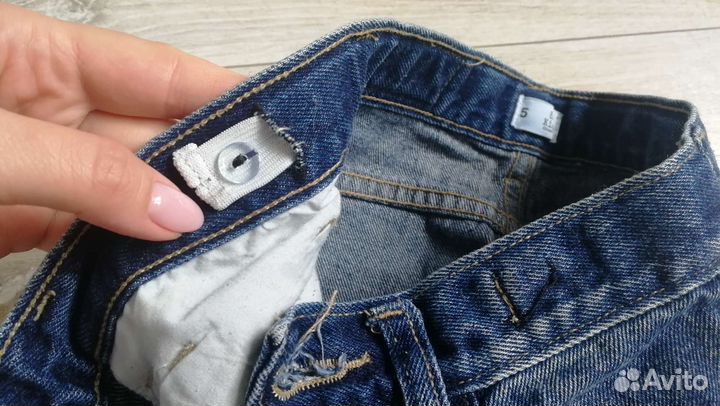 Джинсы на мальчика новые 116-122