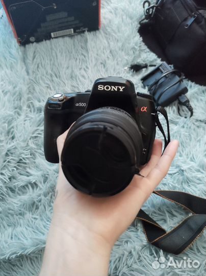 Зеркальный фотоаппарат sony a500
