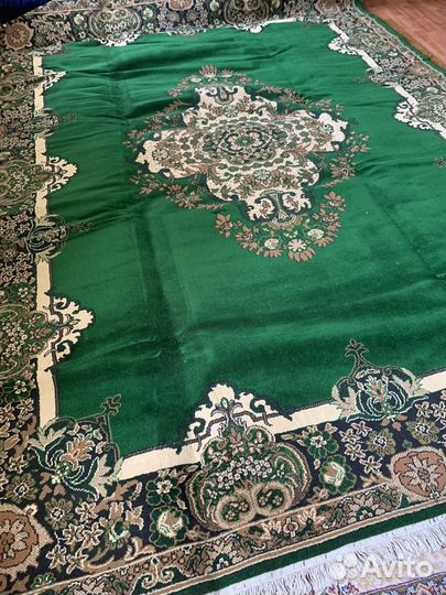 Ковры бу, шерстяные бордовые