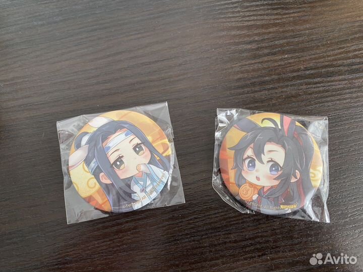 Фигурки Вэй Ин и Лань Чжань кролики