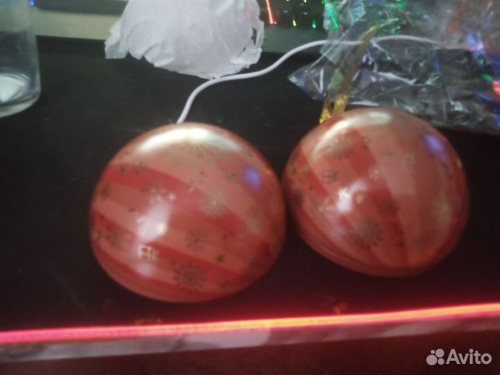 Разборный новогодний шарик