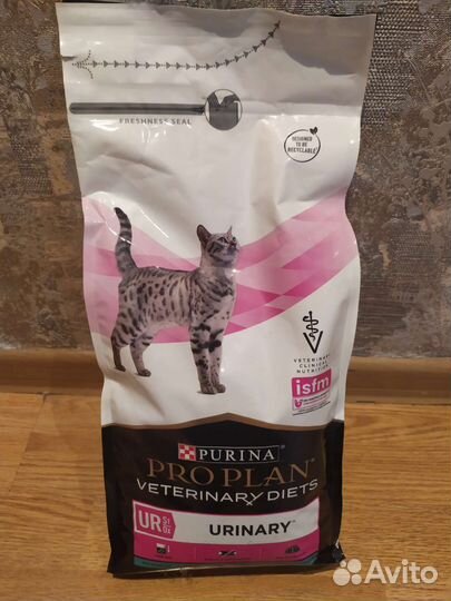 Корм для кошек pro plan ur,курица и рыба, доставка