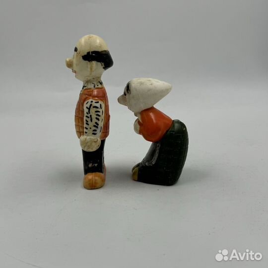 Статуэтки фигурки старинные Дед и бабка Дядюшка