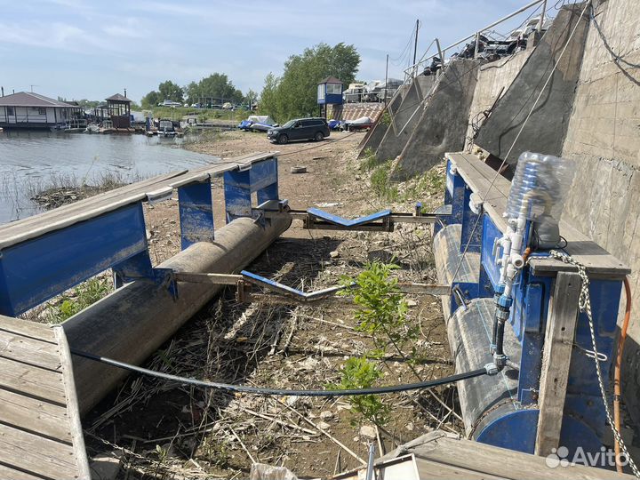 Пластиковые понтоны